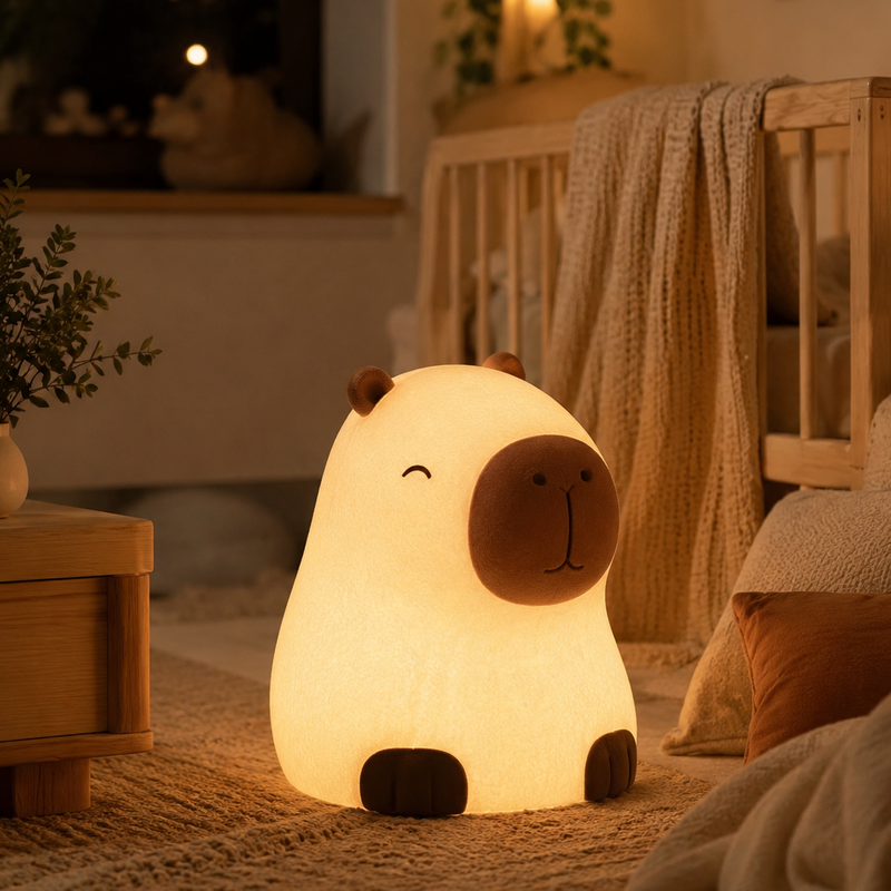 Luvie™ Sleepy Capybara Night Light